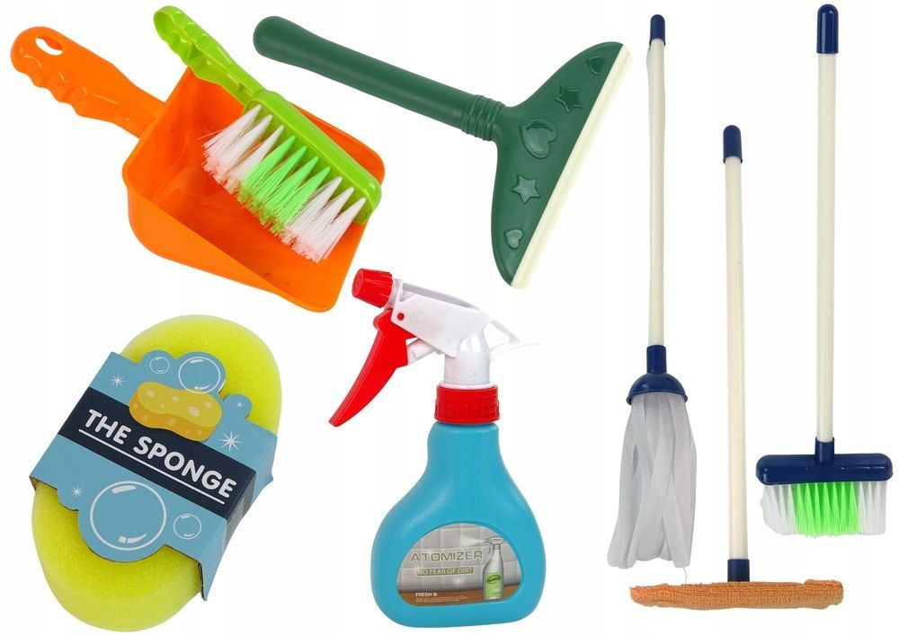 Zestaw do Sprzątania Cleaning Set 11 Elementów Agd