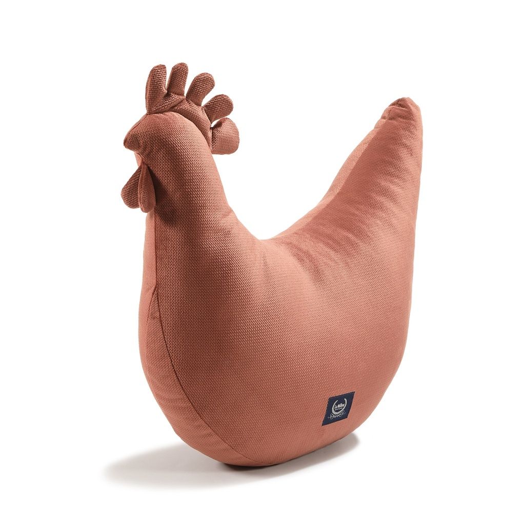 Poduszka Kura Babci Dany Velvet GINGER - La Millou