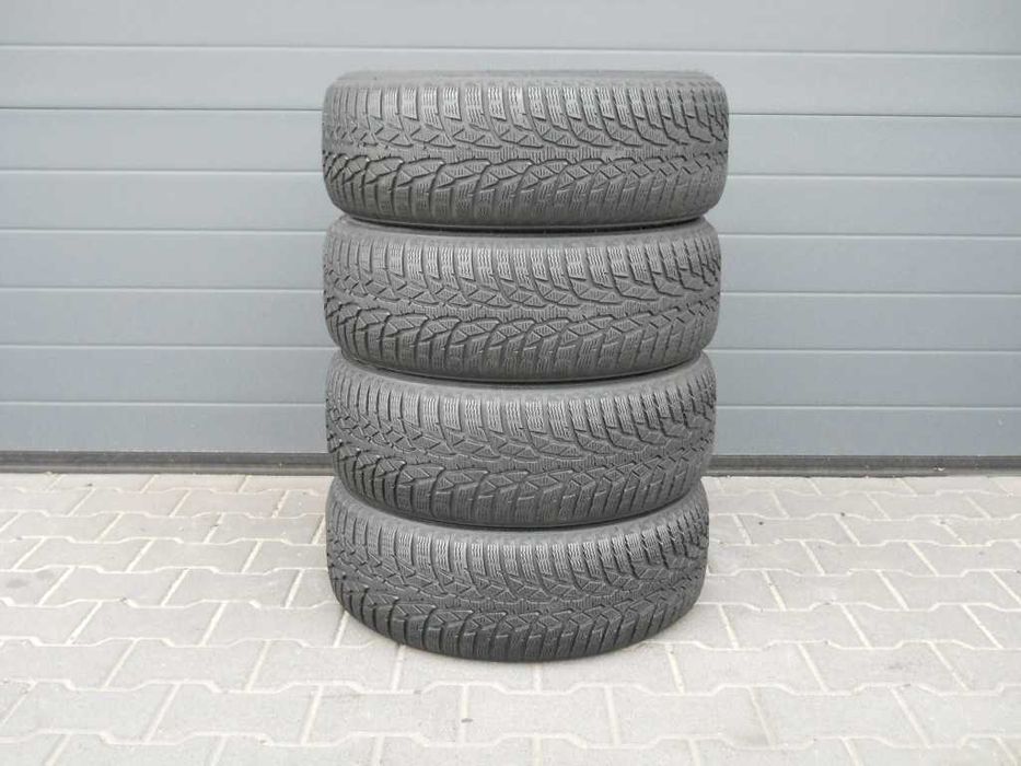 Opony zimowe 205/55R16 NOKIAN WR D4 4szt 2021r F.Vat + MONTAŻ GRATIS