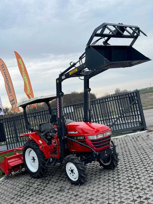 YANMAR AF-230,23hp,4x4,Wspomag,Power Shift,REWERS,TUR,Zarejestrowany