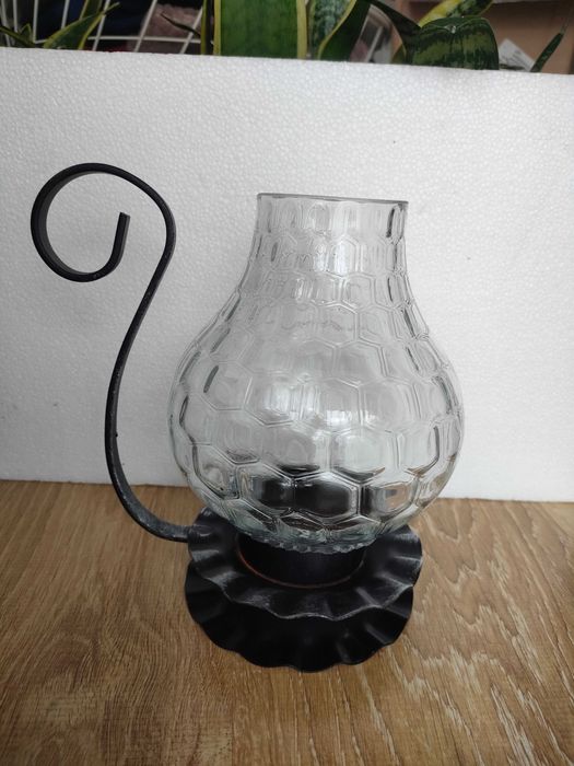 Lampa w stylu naftowej , kaganek, lampion, świecznik