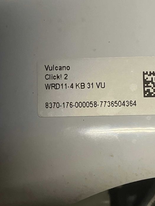 Esquentador Vulcano wrd11-4 kb 31 vu (Butano/Propano).