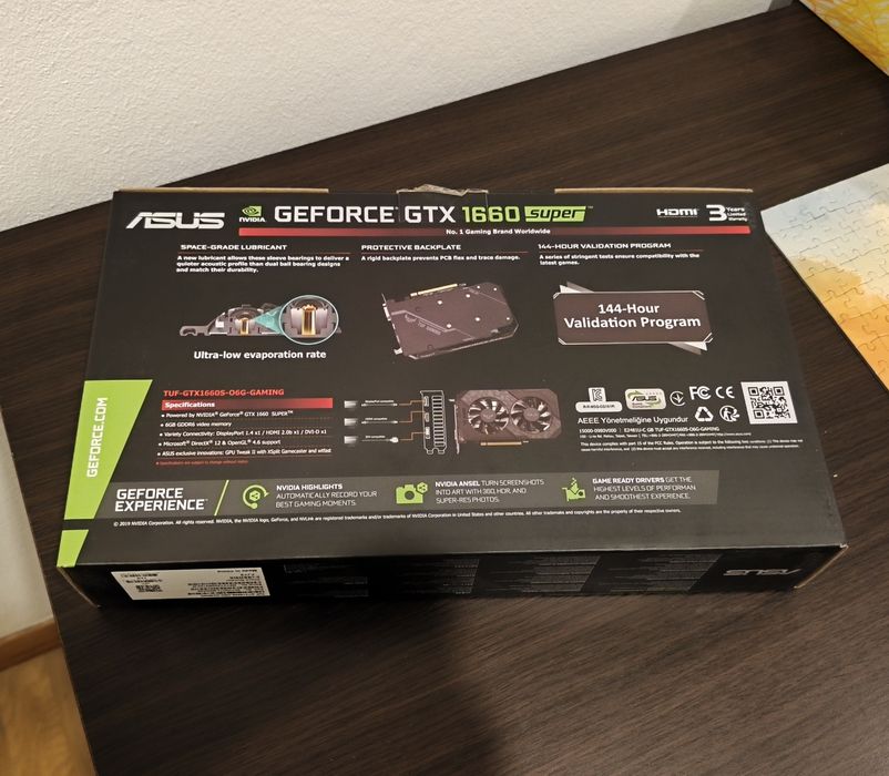 Placa Gráfica Asus GTX 1660 Super OC 6GB