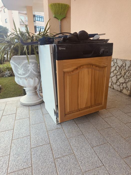 Máquina de lavar avariado