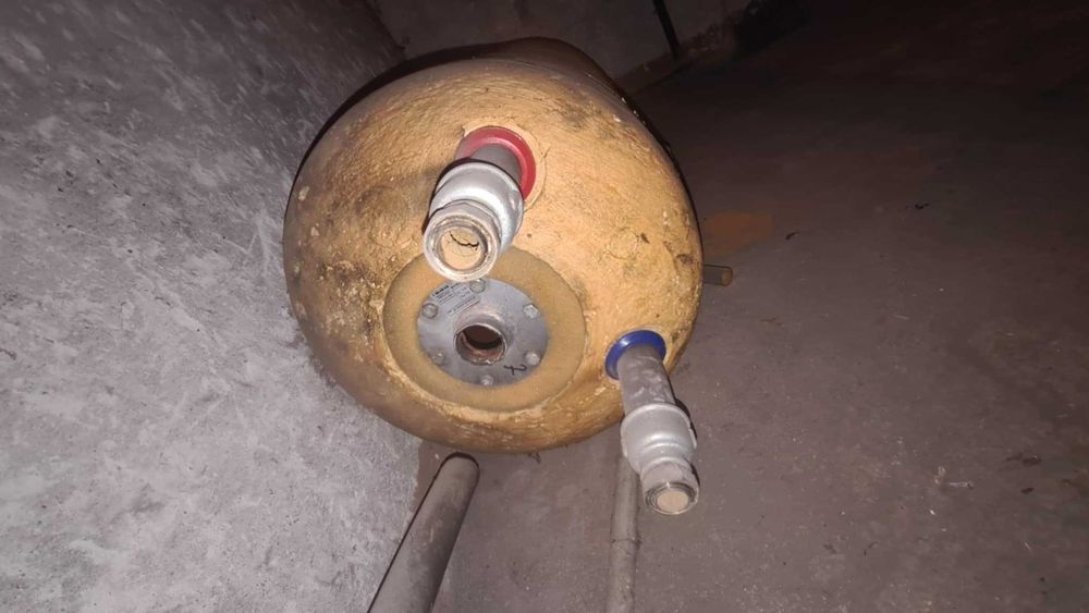 Bojler 120l szczelny