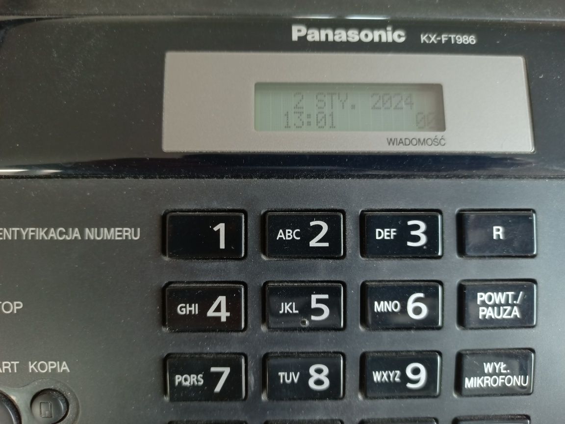 Telefax Panasonic KX-FT986PD