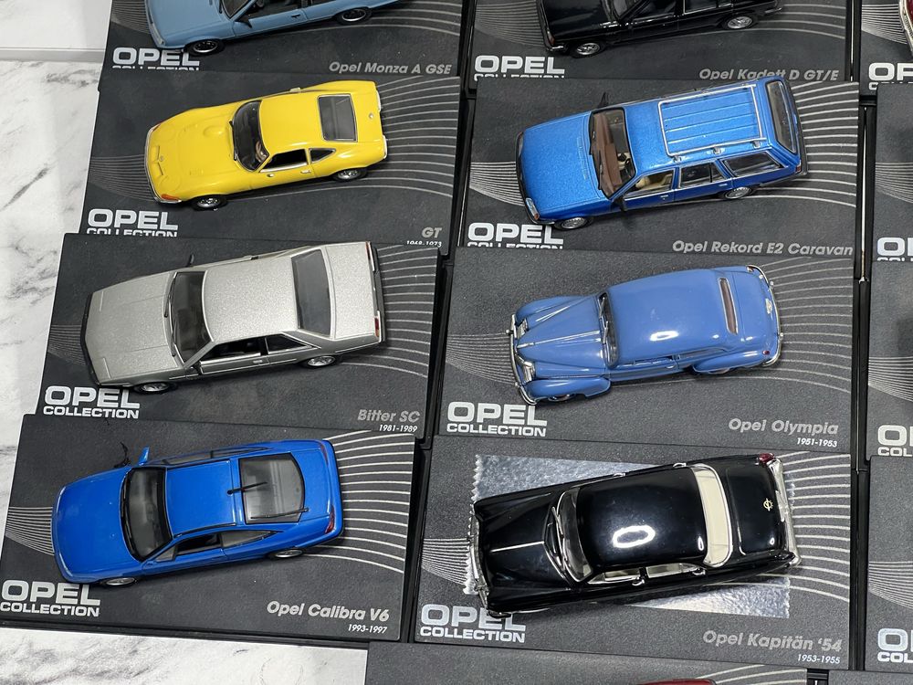 Оптом цікаві Opel vectra, calibra та багато інших Модели машинки 1:43