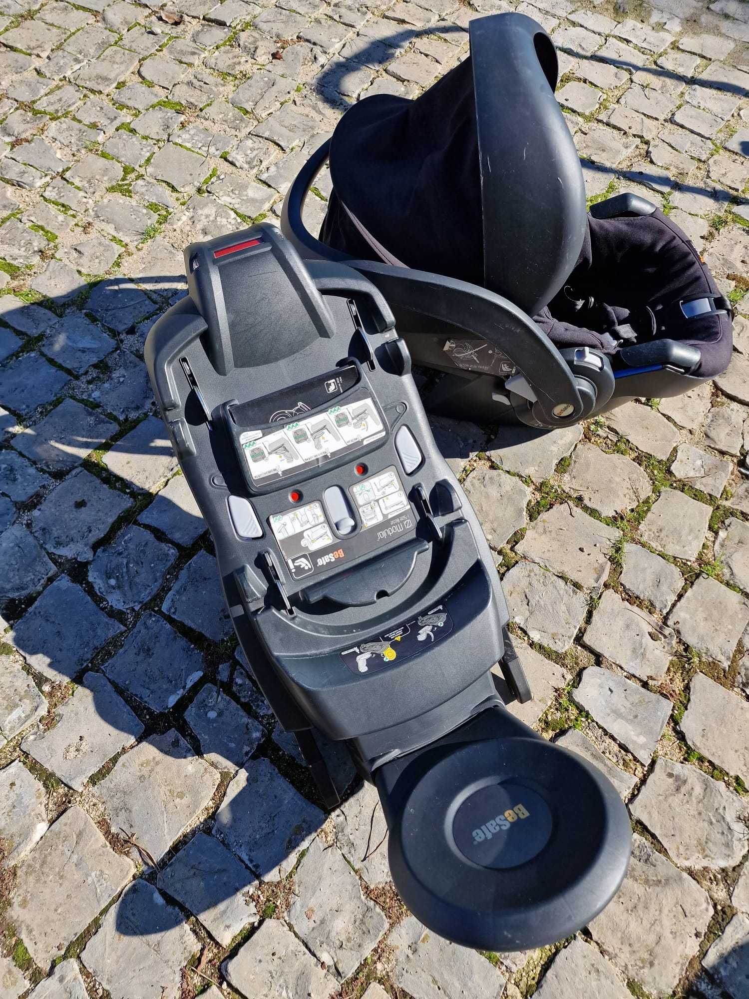 Carrinho Bebé Duo e Cadeiras iCandy Gémeos + Babycoque e base BeSafe