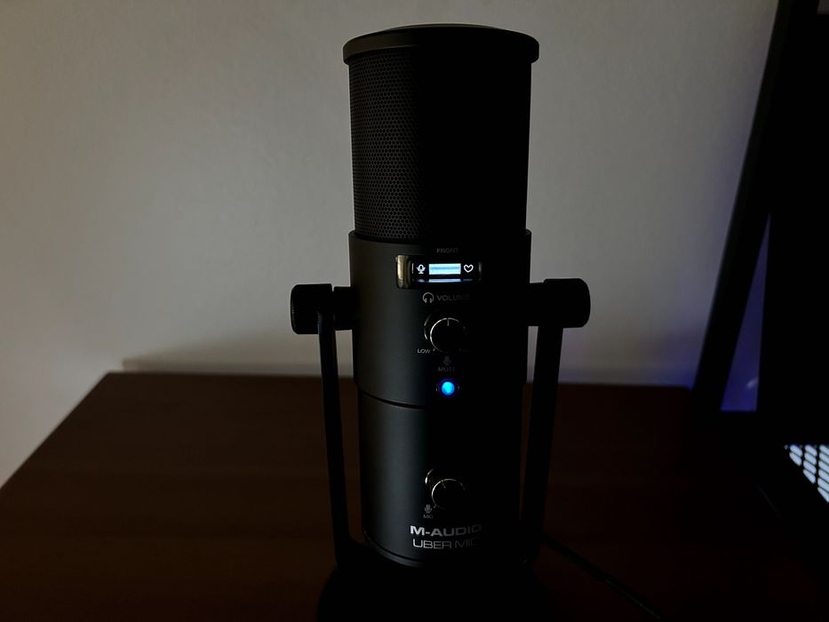 Microfone Condensador USB M-Audio Uber Mic - Studio - Streaming