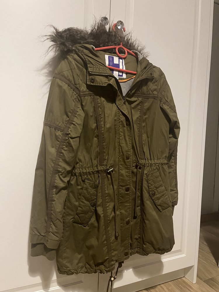 Kurtka parka xs khaki