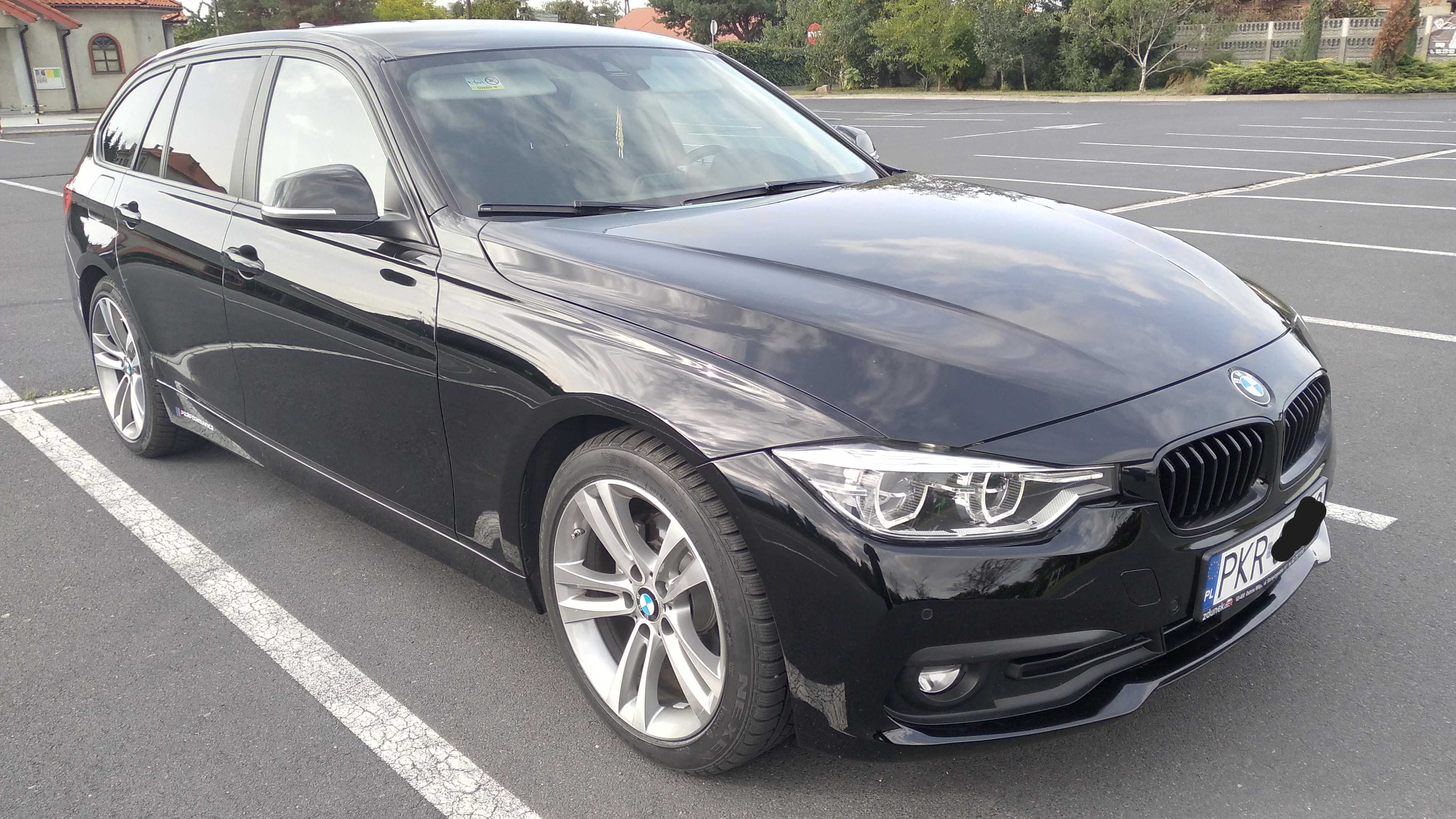 BMW 3 F30 2.0d 2017 r. Shadow Line Sport