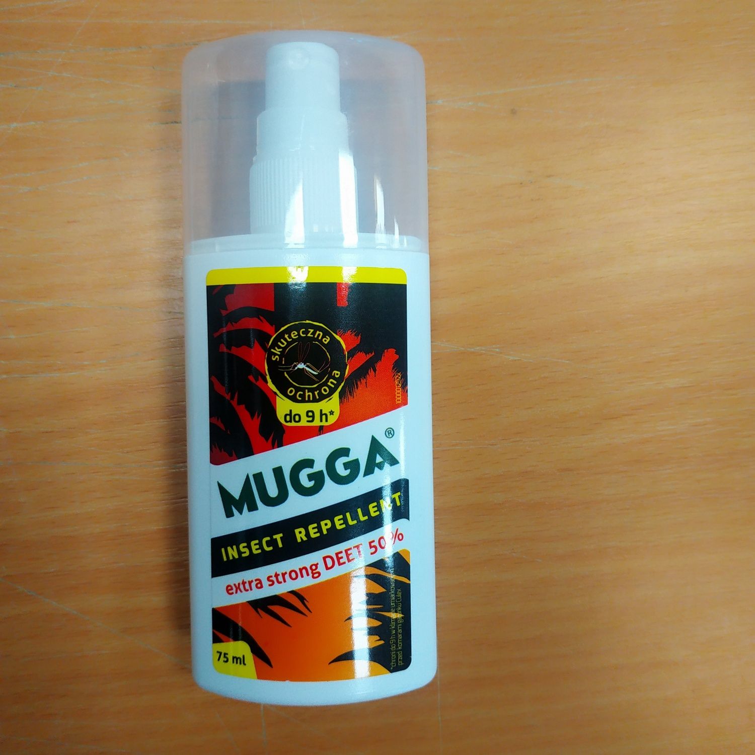 Спрей від мошки, кліщів, комарів,москітів MUGGA extra strong DEET 50%