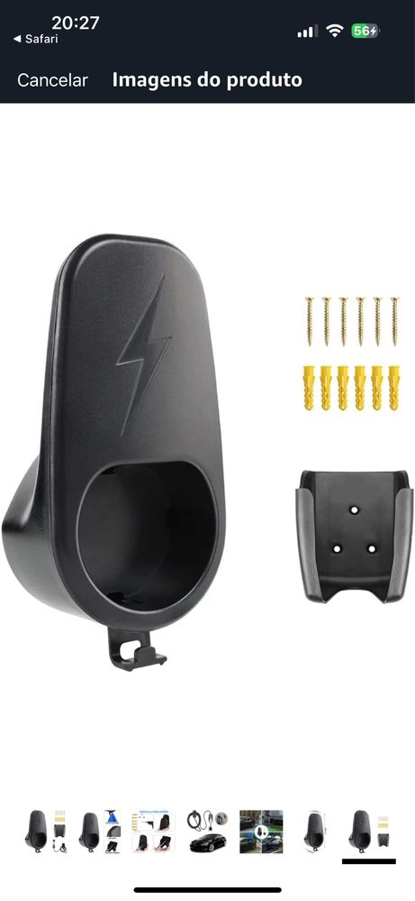 Suporte para carregador Tesla