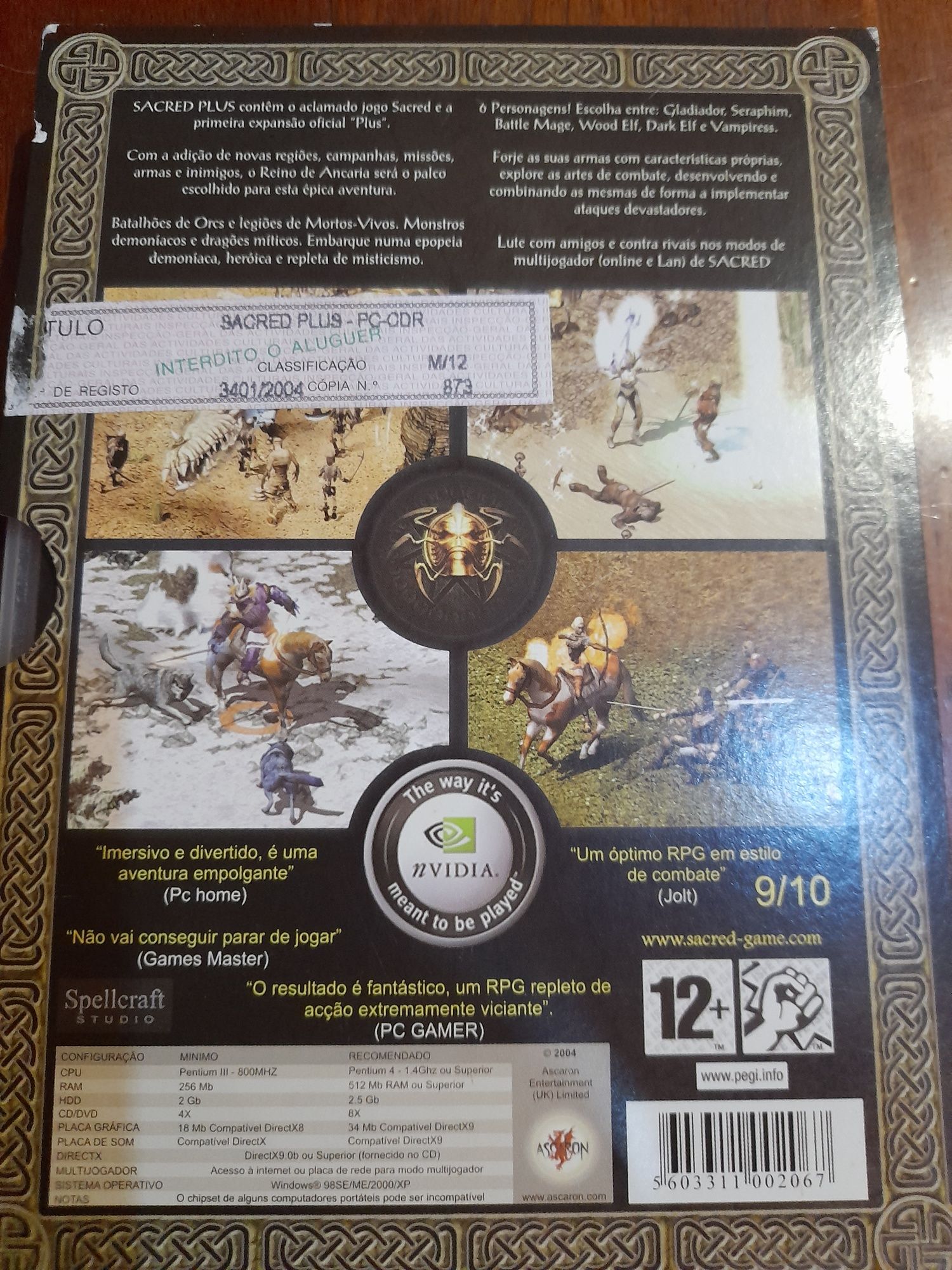 Jogo Sacred + Plus