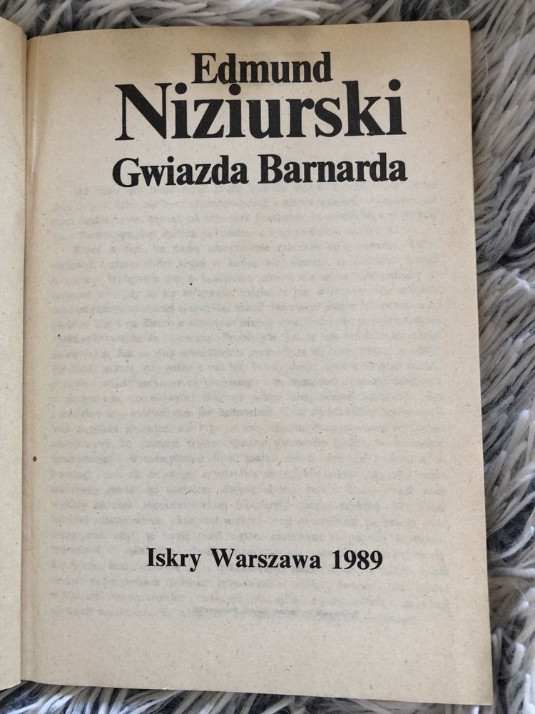 Książka Edmund Niziurski „Gwiazda Barnarda”