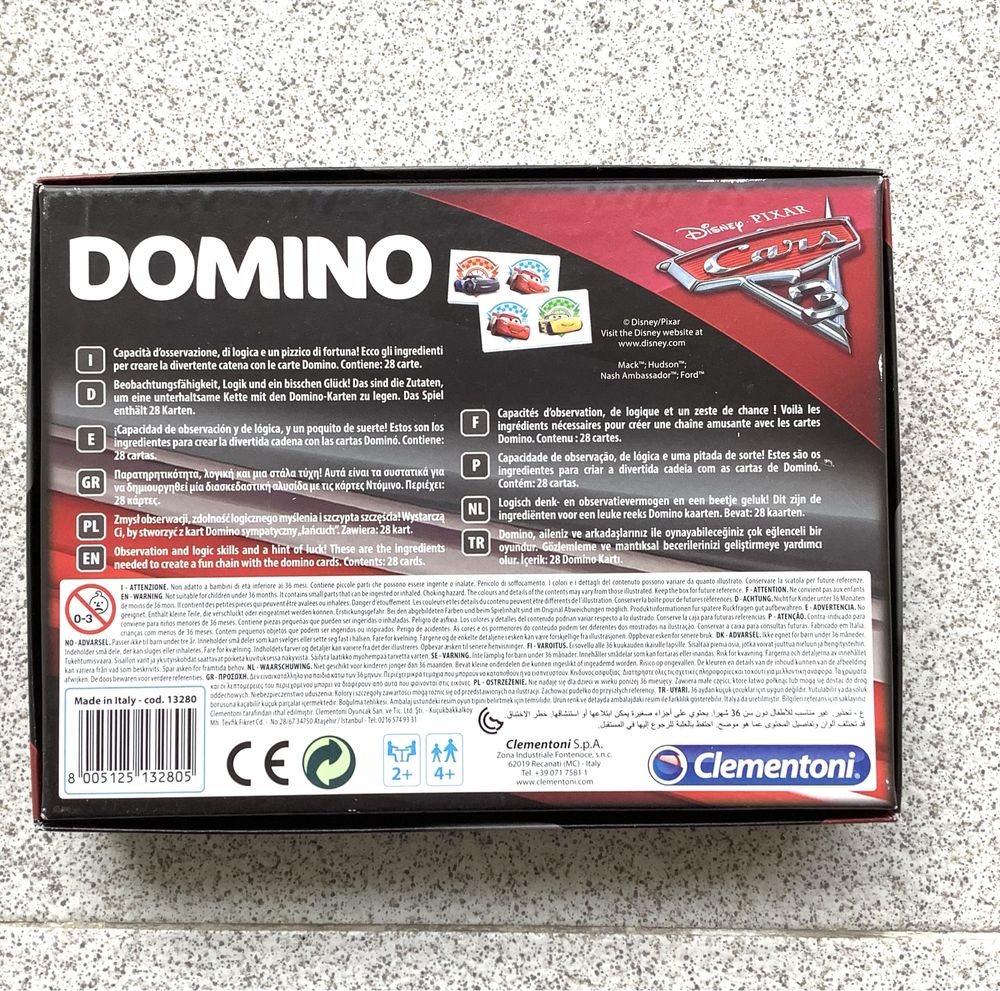 Domino Cars da Clementoni