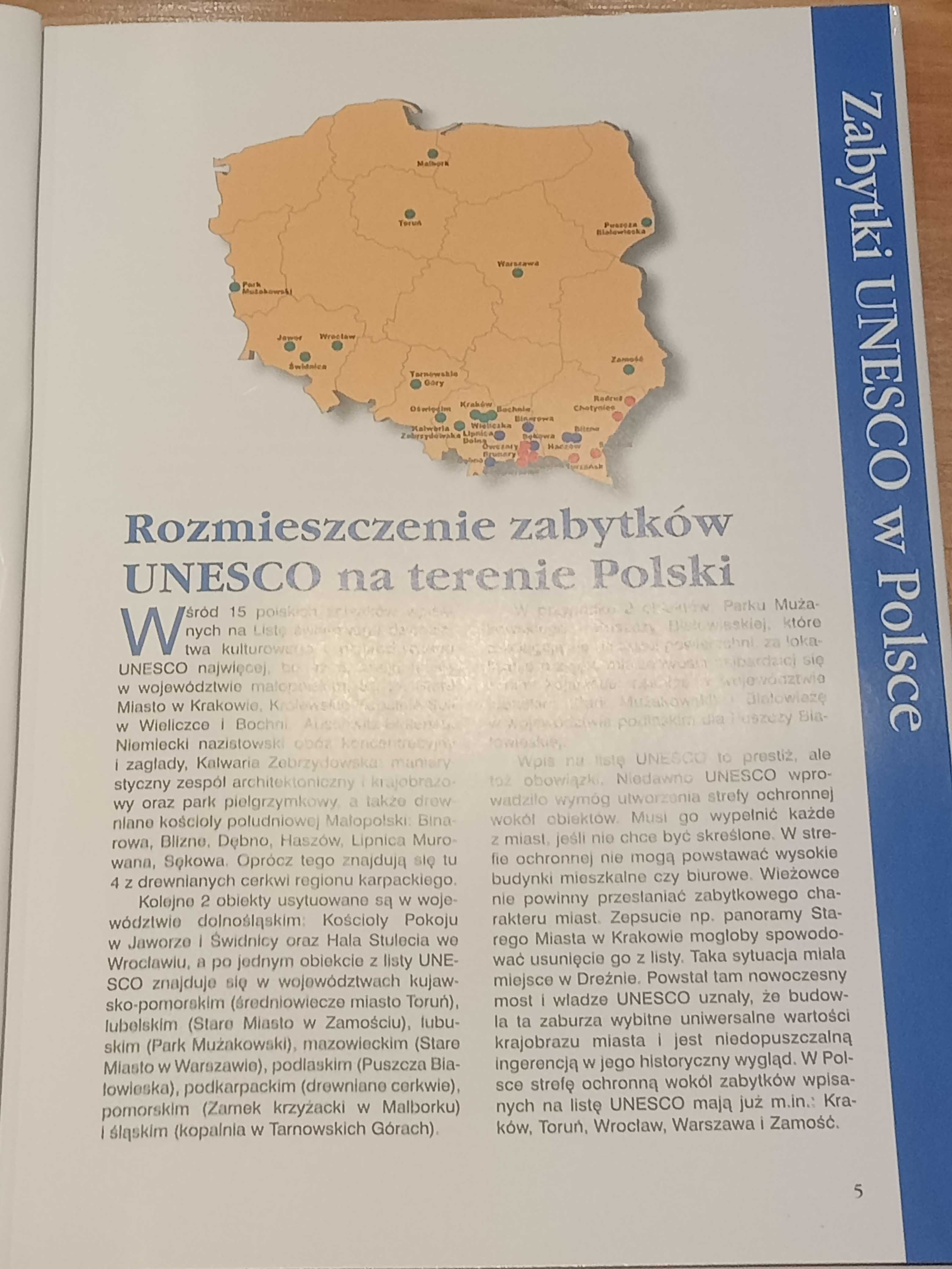 Zabytki UNESCO w Polsce - album