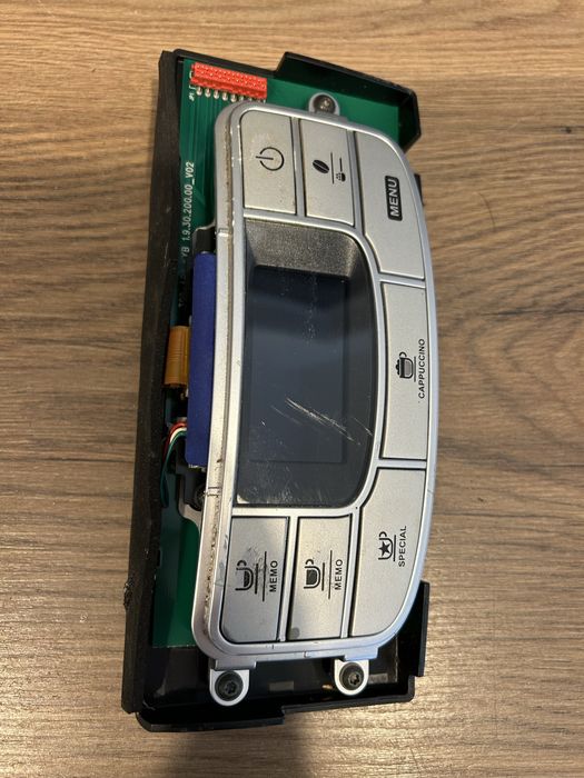 Saeco Intelia One touch cappuccino panel sterowania