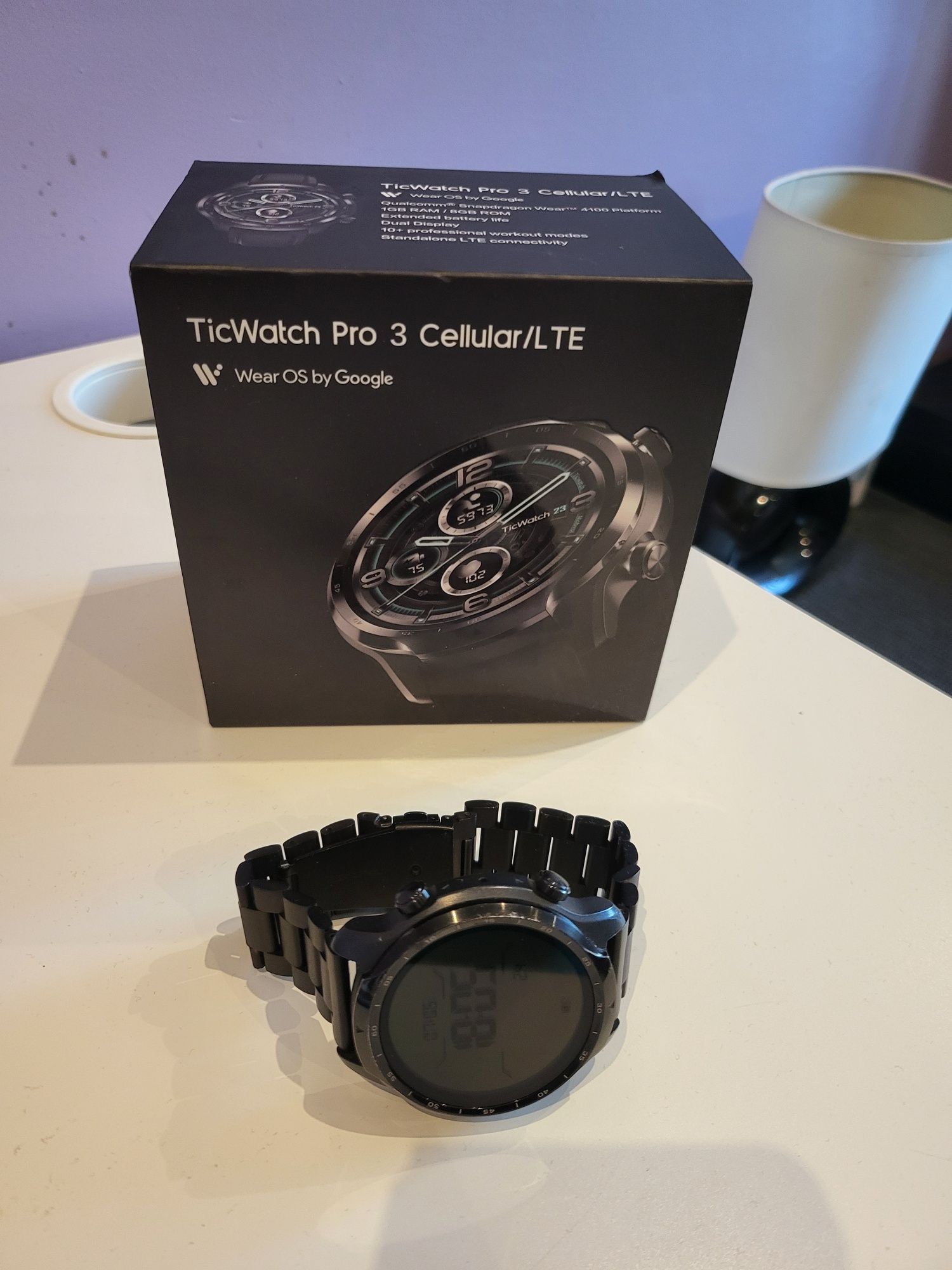 Smartwatch TicWatch Pro 3 LTE WearOs ZAMIANA