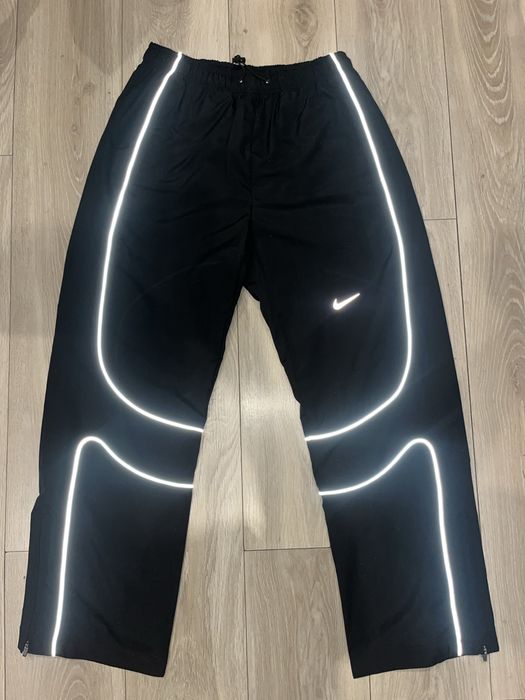 Штани nike x corteiz (чорний і сірий колір)