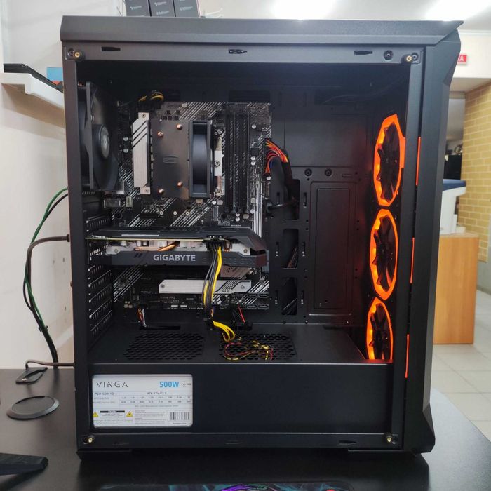 Компютер Новый Intel Core i5-10400f, 16GB DDR4, GTX 1660s, SSD 512GB