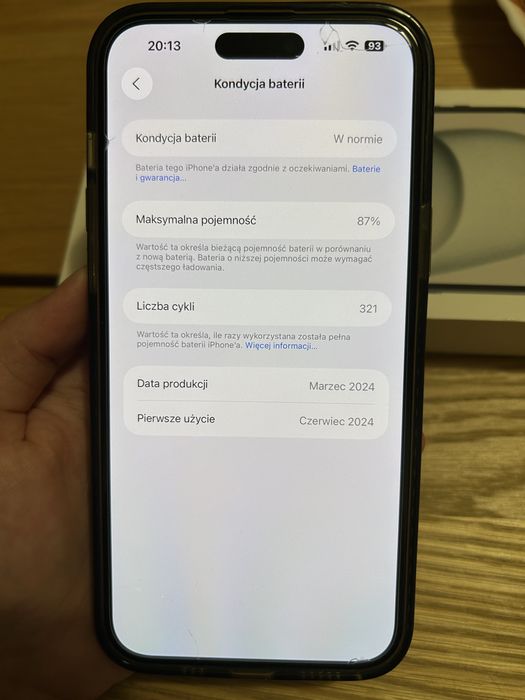 Sprzedam Iphone 15 plus