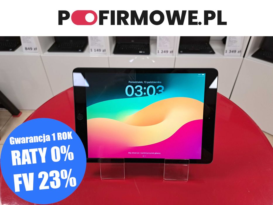Tablet Apple iPad G7 10,2" Retina IPS 32GB WiFi Bateria 6h GWARANCJA