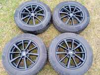 Felgi aluminiowe 5x112 Audi Q2 Q3 Skoda Karoq Tiguan opony zimowe 215/65 17