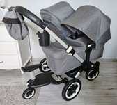 Wozek Bugaboo Donkey Duo duzy zestaw