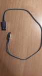Kabel USB- USB-B 50 cm stalowy srebrny szary micro usb