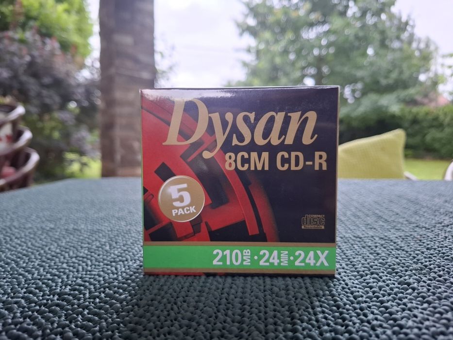 Dysan 8CM CD-R komplet 50 sztuk