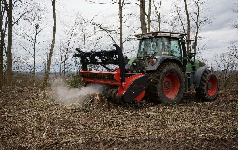 Usługi mulczerem czyszczenie działek rekultywacja