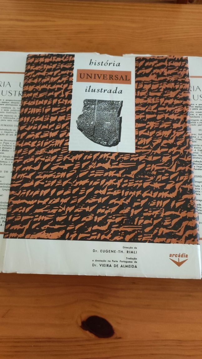 História universal ilustrada - tomo II e III (fascículos)