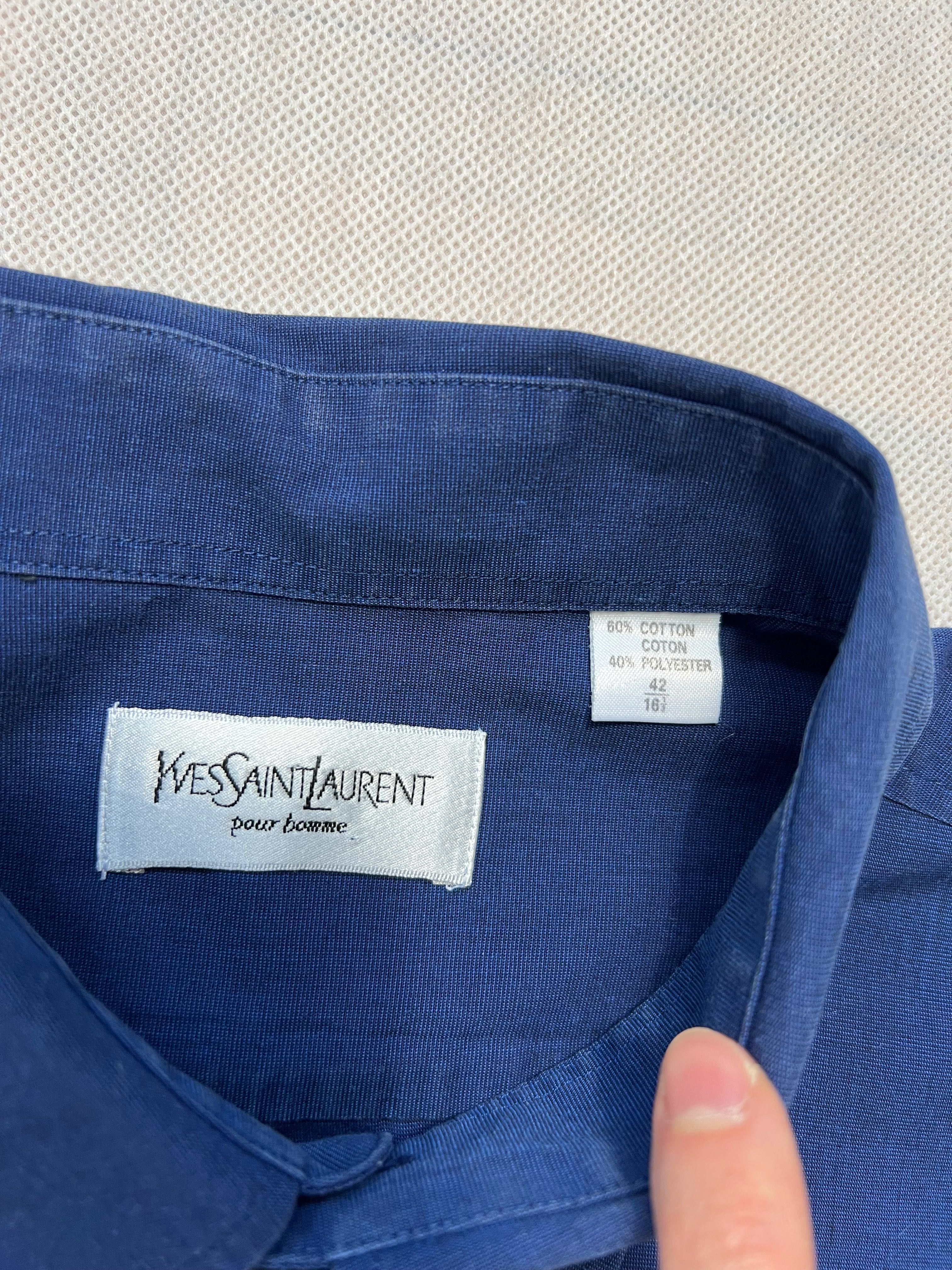Koszula Yves Saint Laurent YSL Small Logo