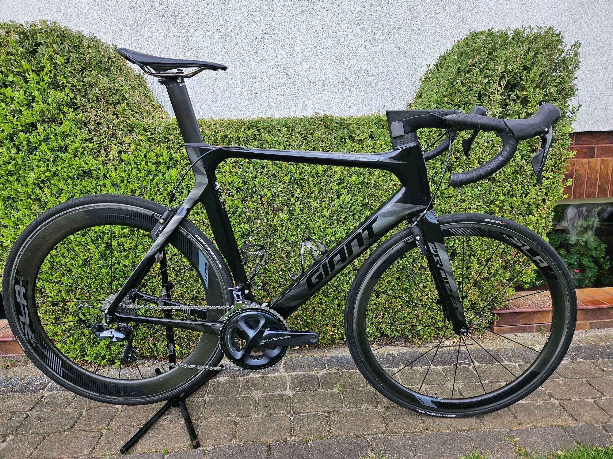 Rower GIANT Propel Advanced Pro 1 koło 28" Black Silver 2019-rozm. L