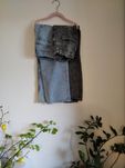 Dwie pary jeansów modne przecierane Zara r.134