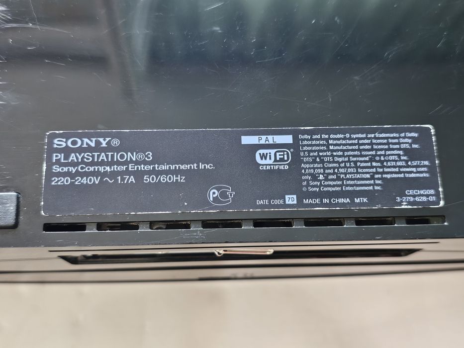 Ігрова Консоль Приставка Sony PS3 Playstation 3 Fat 40GB Не Робоча