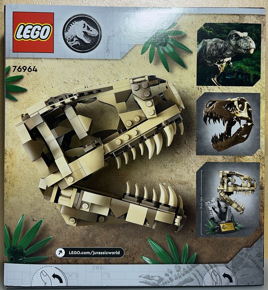 LEGO Jurassic park 76960, 76964 Відкриття брахіозавра