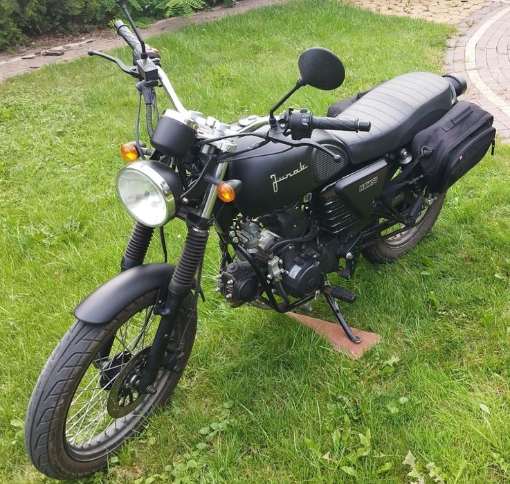 JUNAK RAW 50 /72cm3/ 2022r czarny mat, mały przebieg