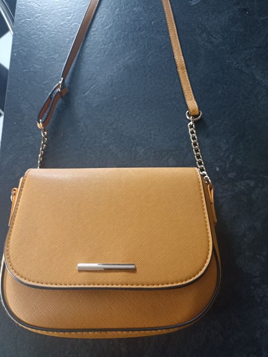 Torebka żółta na ramię