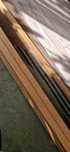 Lamele dębowe naturalne lite drewno 2cm x 3cm x 241cm
