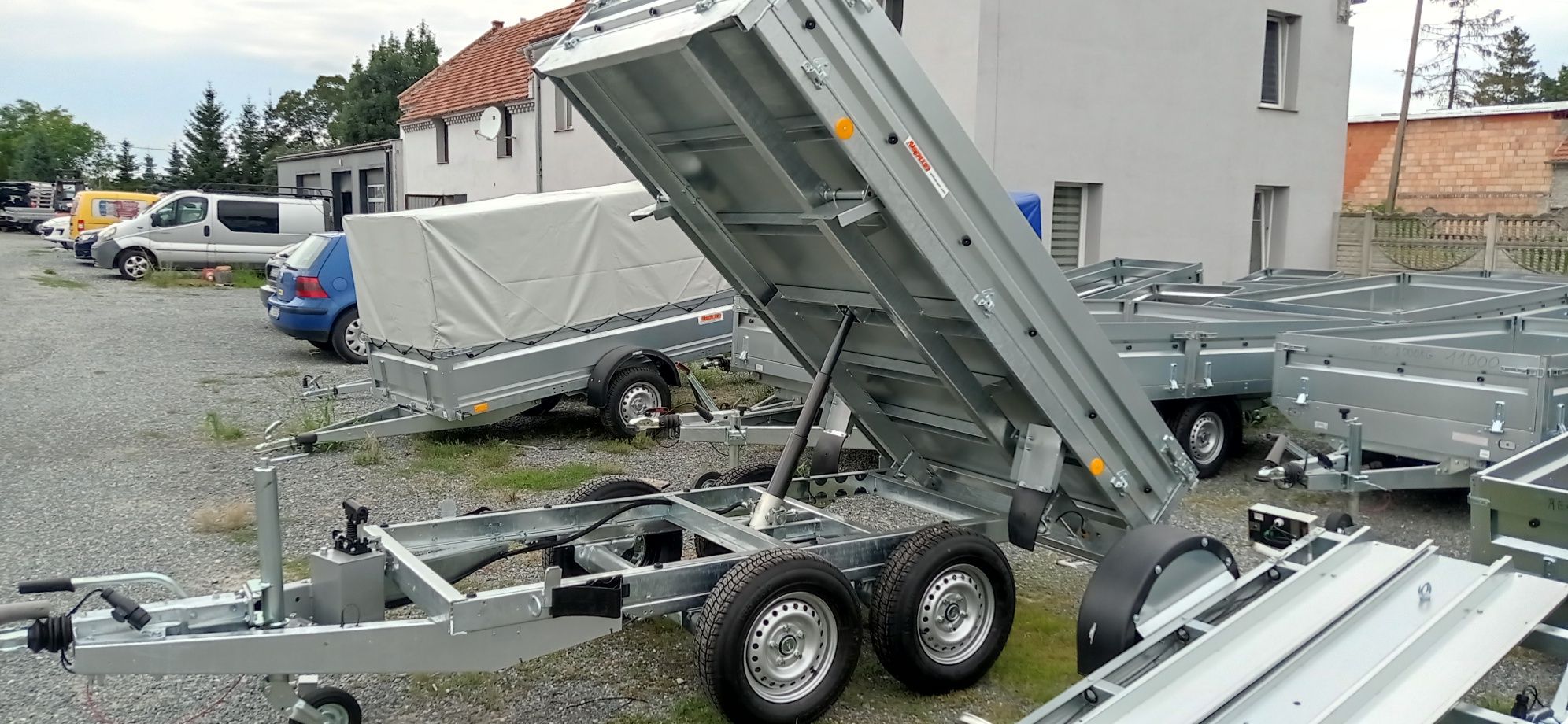 Przyczepa Neptun N27-256 2 kipper wywrotka
