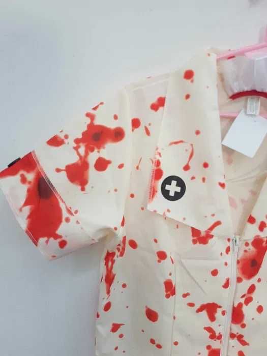Strój przebranie krwawa pielęgniarka zombie rozmiar 42 44. AF015