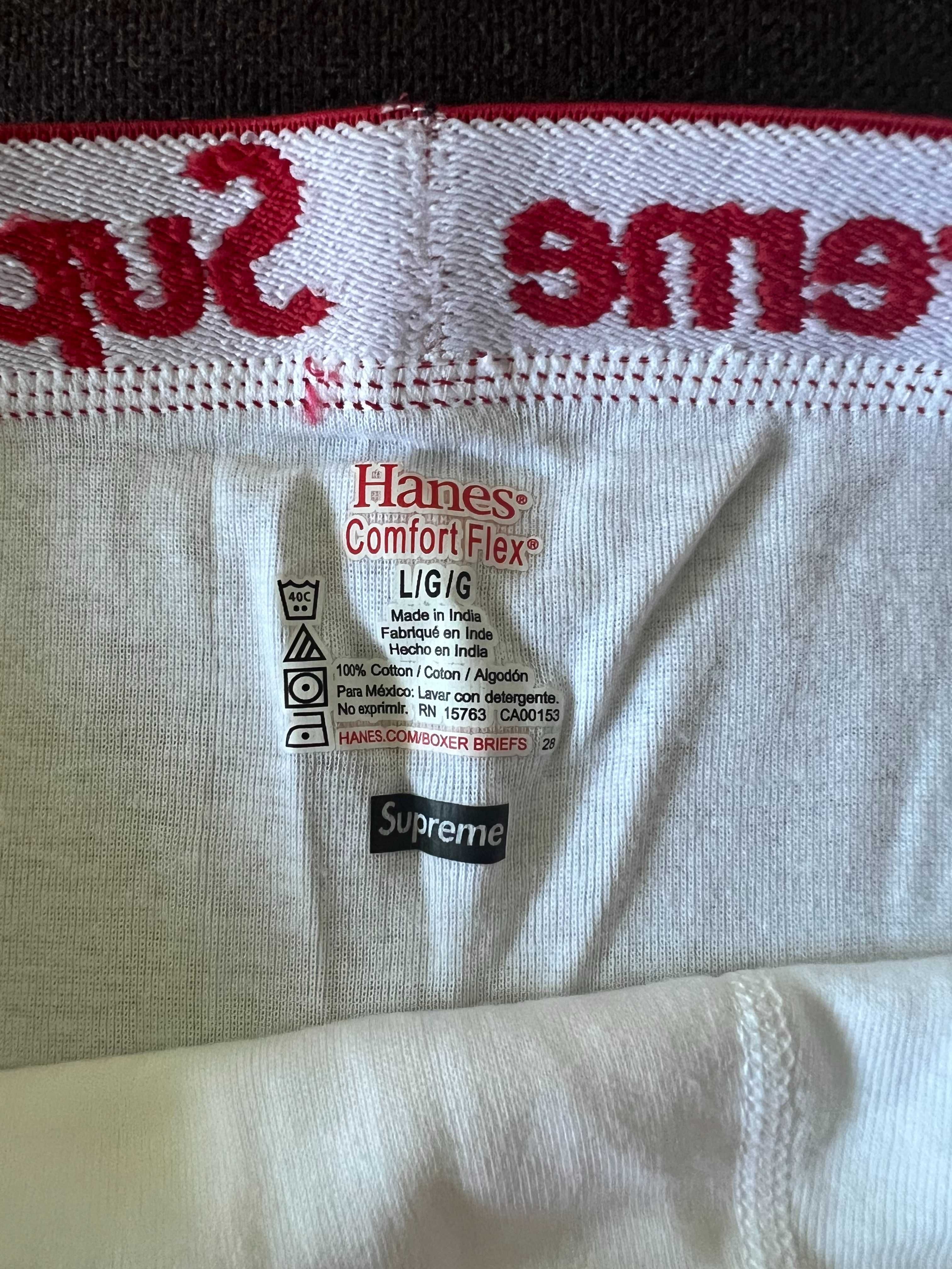 Bokserki Supreme x Hanes