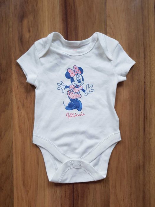 Disney Baby  bodziak Myszka Minnie białe body Minnie 0-3 miesięcy 62cm