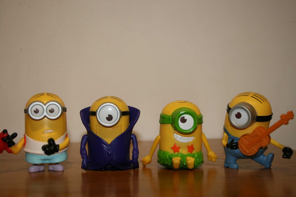 Conjunto Minions Mcdonald's 2015
