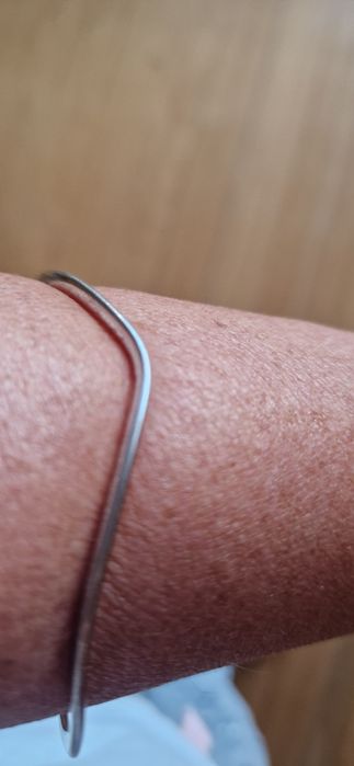 Pulseira/ Escrava em prata