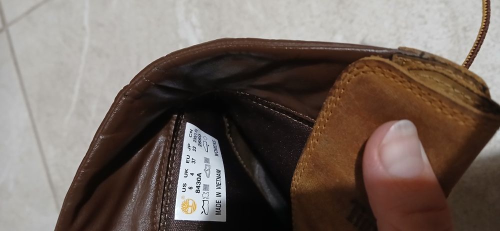 Черевички timberland на підборах, 37 розмір