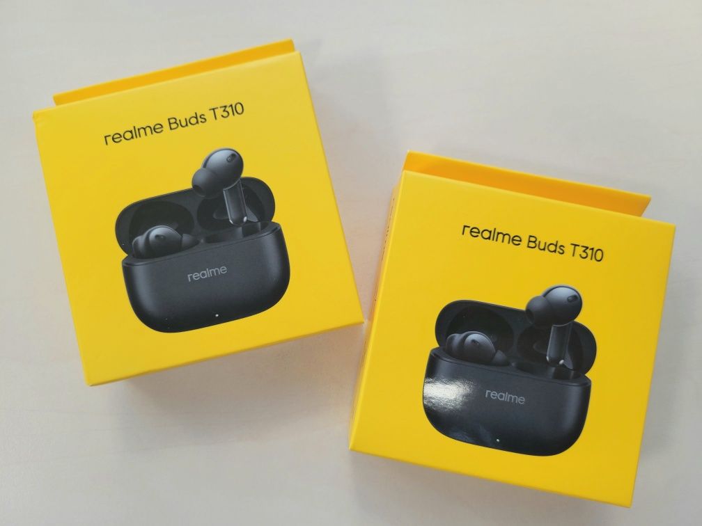 Новинка. TWS навушники Realme Buds T310 Bluetooth 5.4 ANC