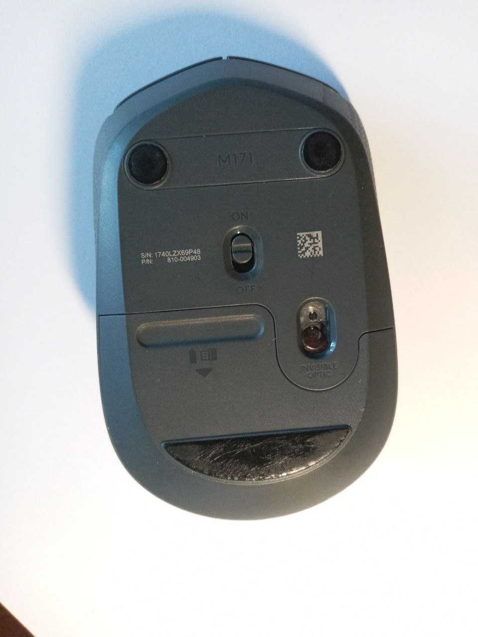 Бездротова миша Logitech Wireless Mouse M171 Black-Grey